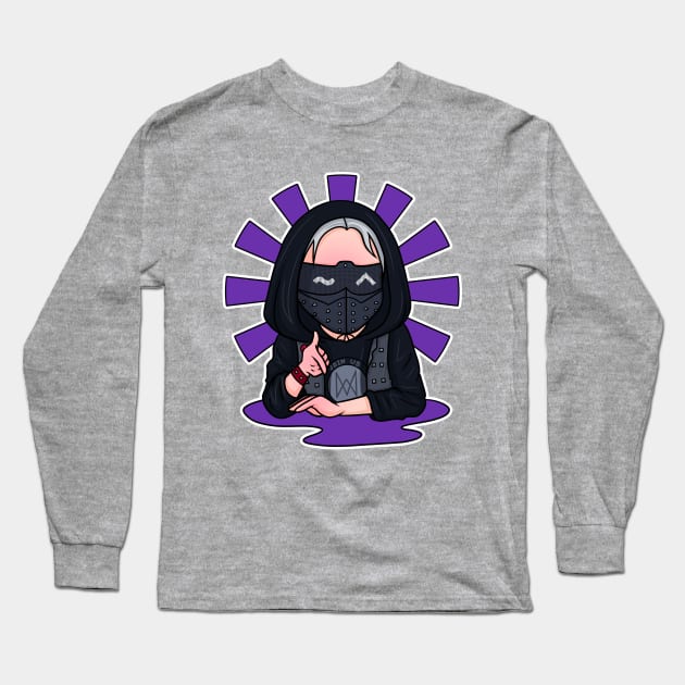 Dedsec Long Sleeve T-Shirt by Purplehate